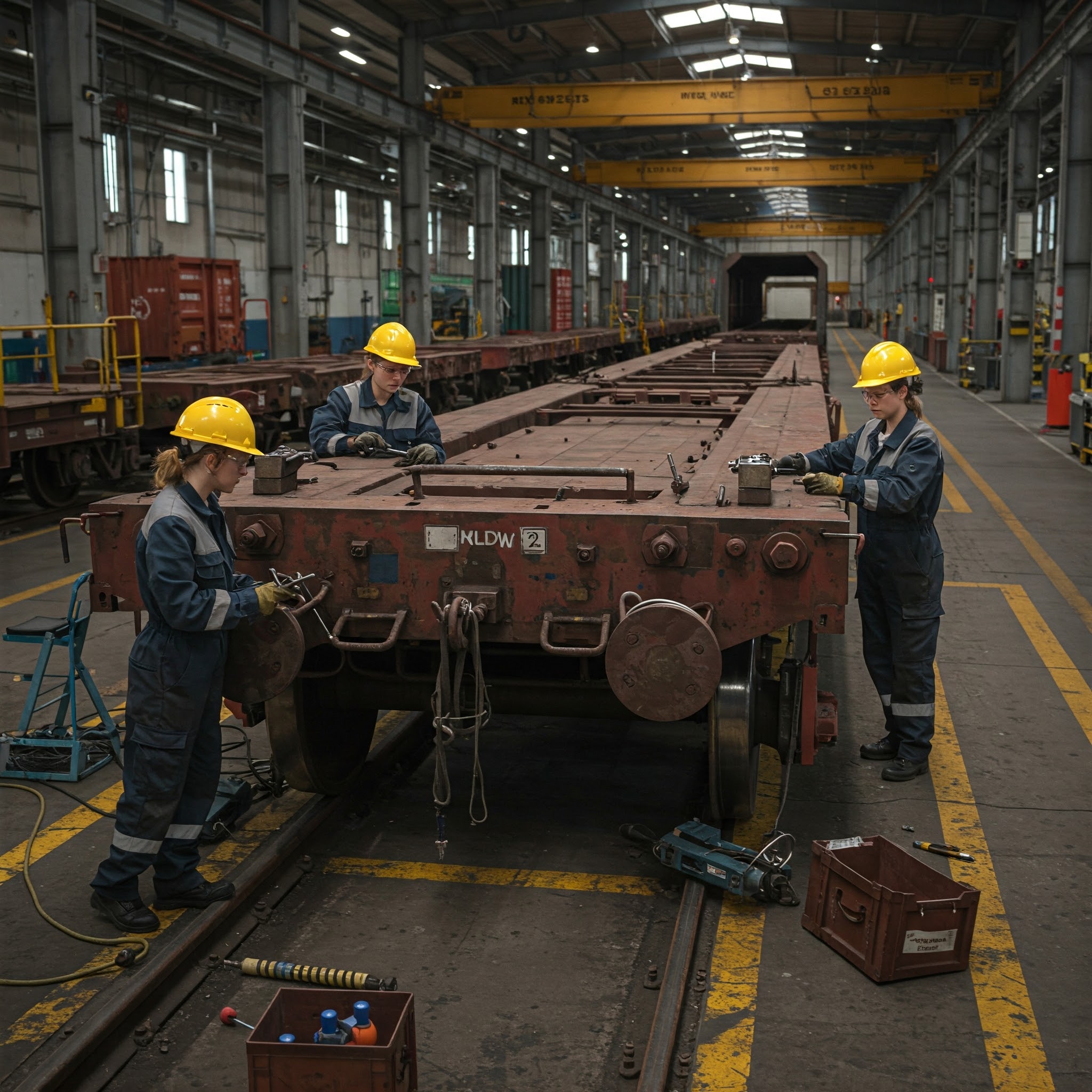 Locomotive repair